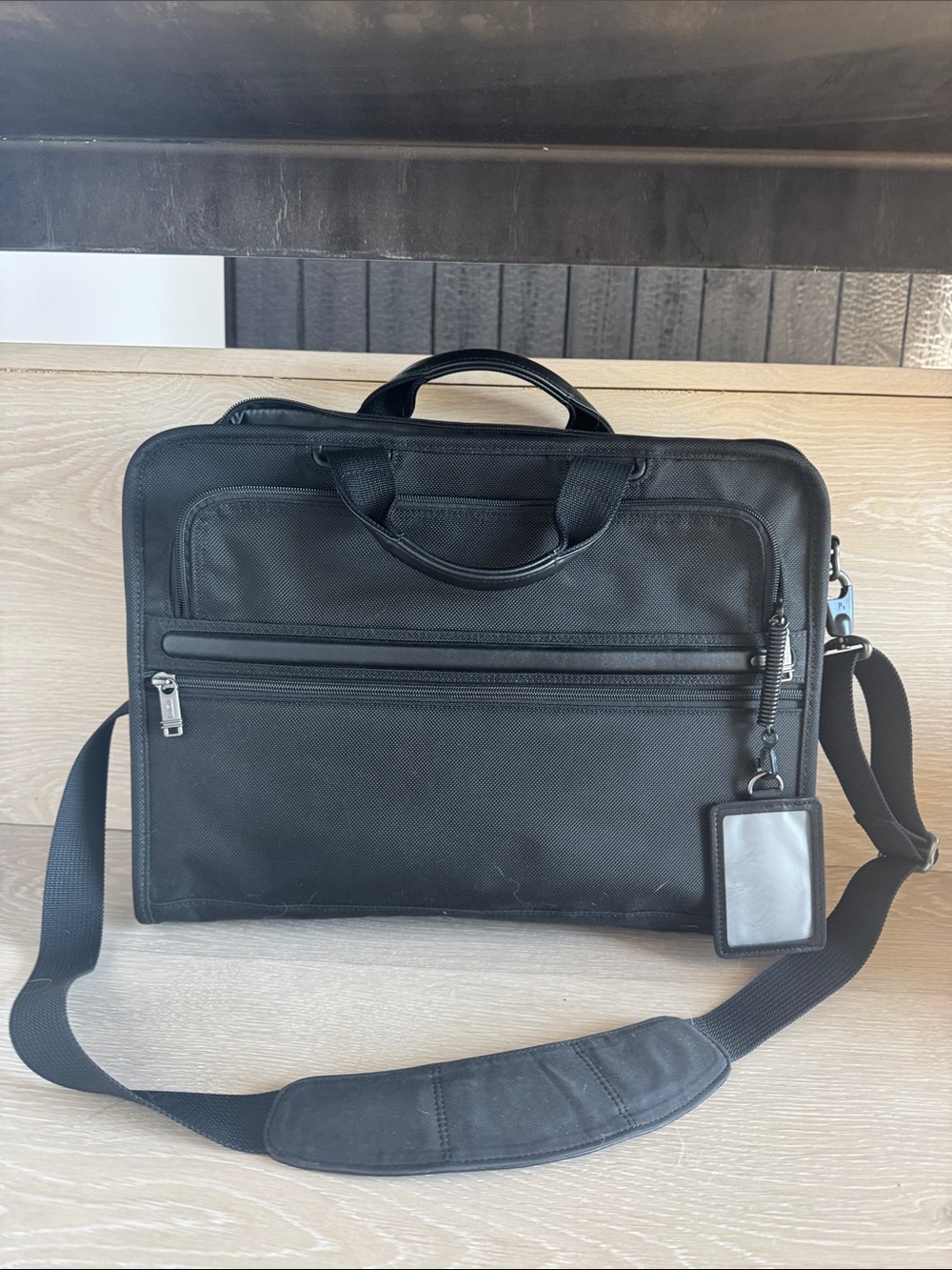 Tumi Briefcase Laptop Bag with Shoulder Strap